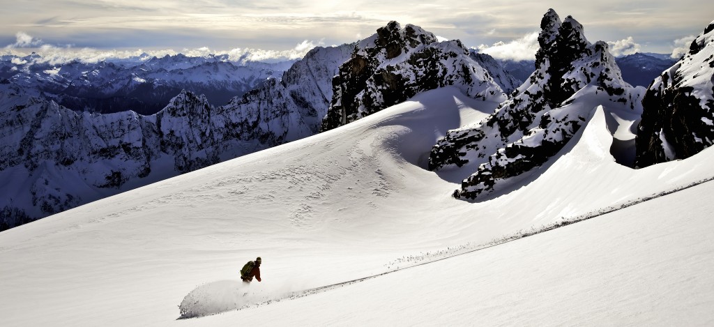 Panoramic Snowboarding