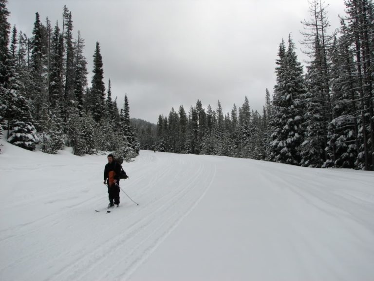 Ski tour on Mount Bailey - Where is Kyle Miller?